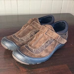 Clarks Privo Waterproof Outdoor Sports Hiking Shoe Leather & Suede Size 8